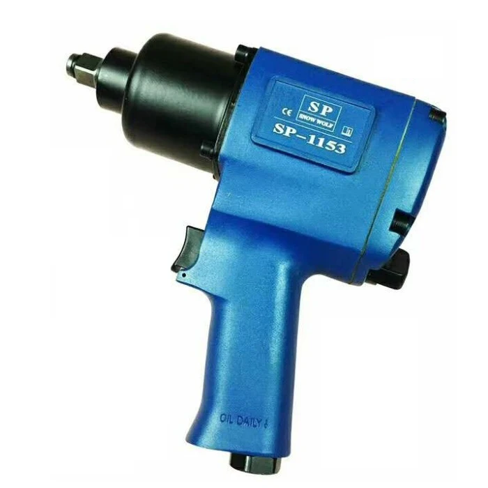 Pneumatic Tool Twin Hammer Air Impact Wrench For Vehicle Repair Trucks and Industrial Factory socket SP-1153