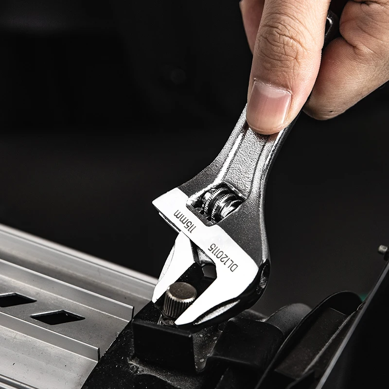 Deli open torque wrench Adjustable Spanner Large clamp size for wider usage