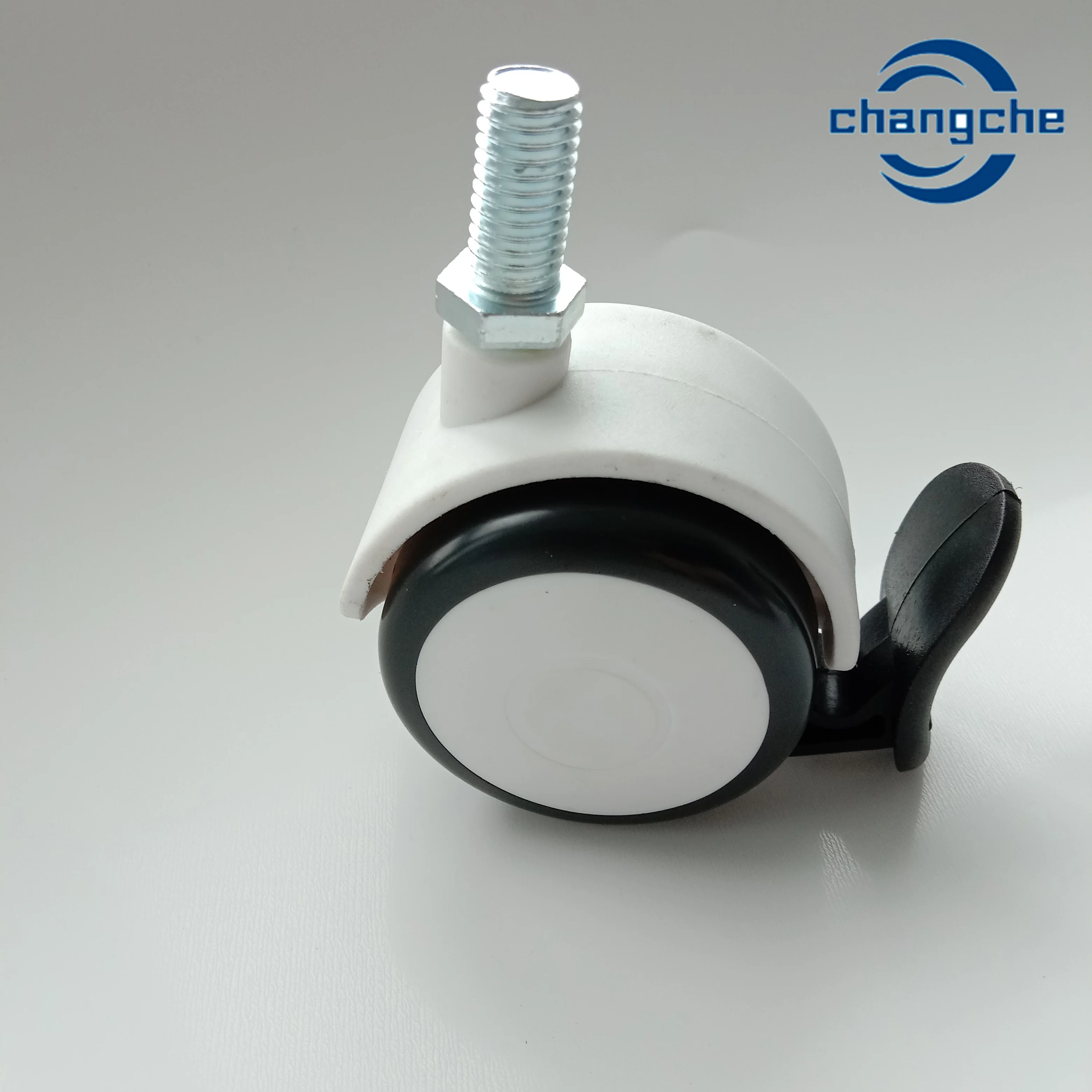 Customized TPR Medical Wheel Fixed Swivel Brake