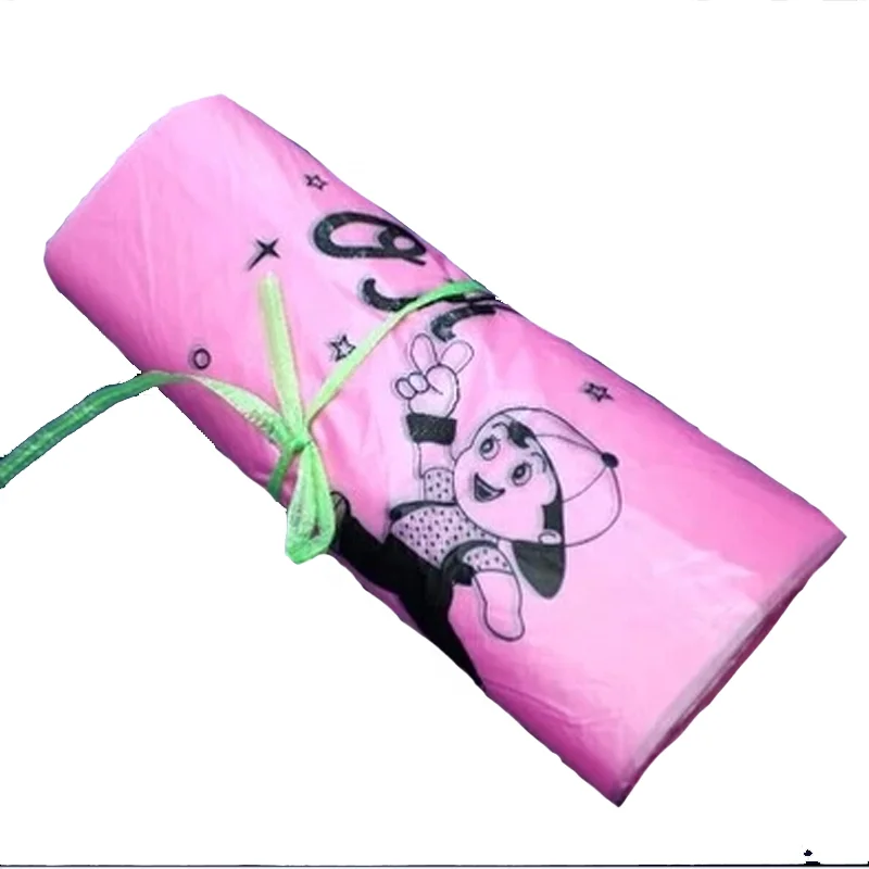 Disposable plastic HDPE/LDPE t-shirt shopping polythene bag/supermarket grocery retail sack tshirt bags