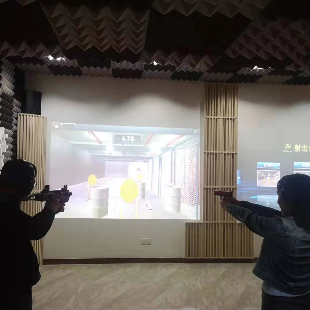 Indoor Virtual Shooting Range Kit with 24 shooting stages Perfect Low cost for both beginners and seasoned shooters training