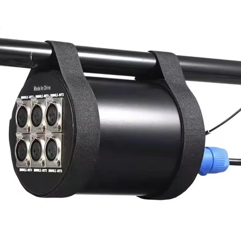 Direct selling 6-way DMX splitter distribution and output DMX signal amplifier stage lighting