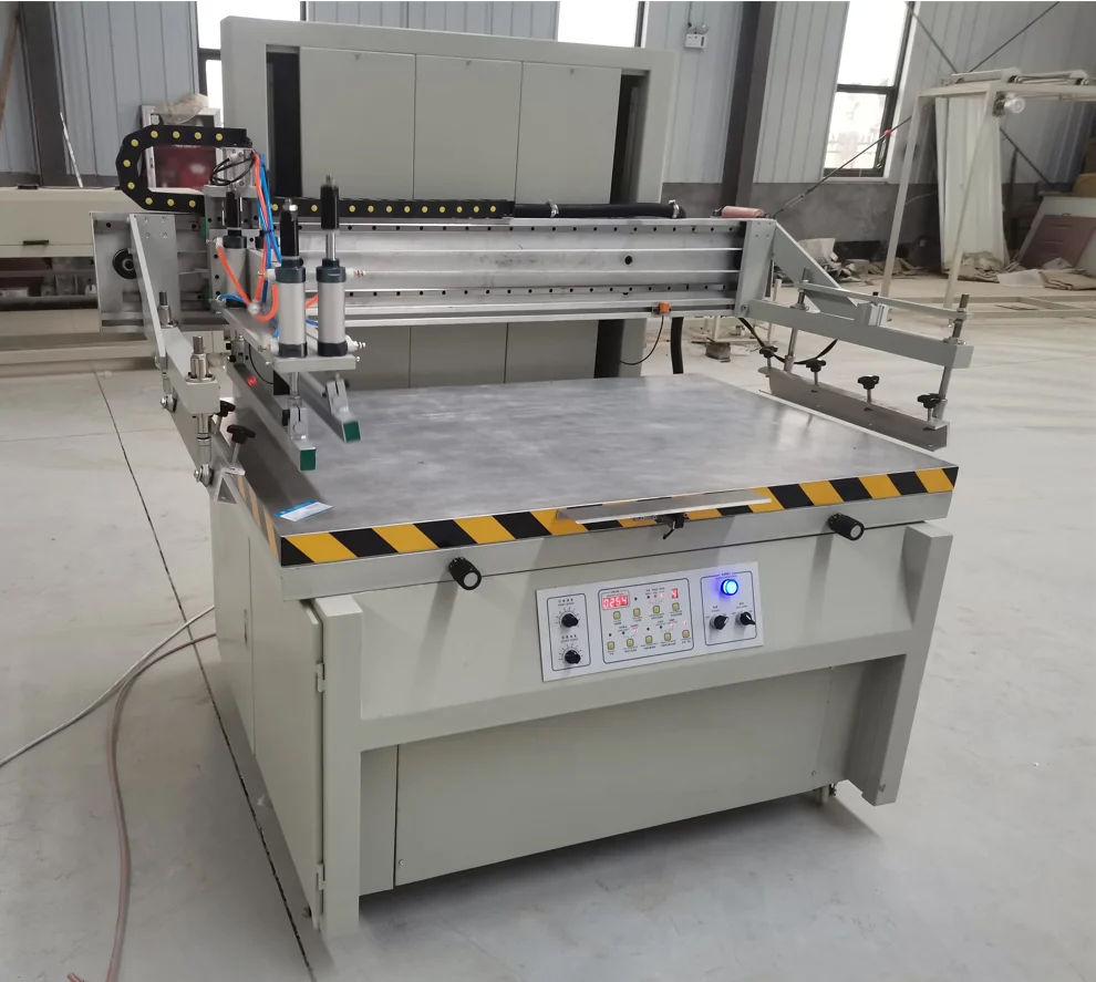 auto silk vertical  screen printing machine for board  high temperature screen printer on glass