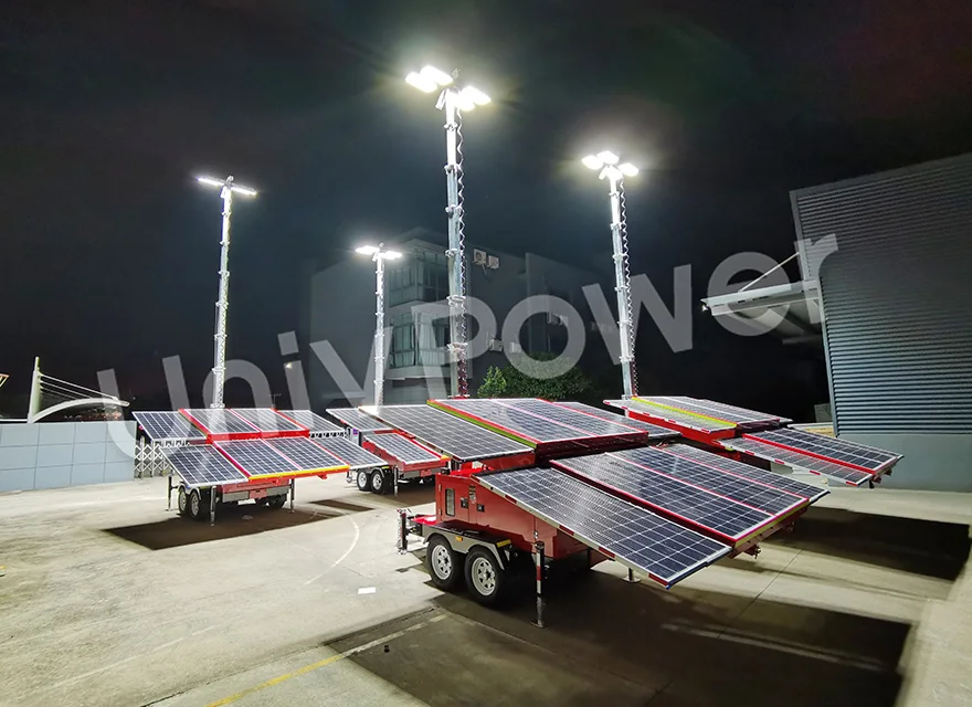 USA Popular Construction Machine Solar Light Tower