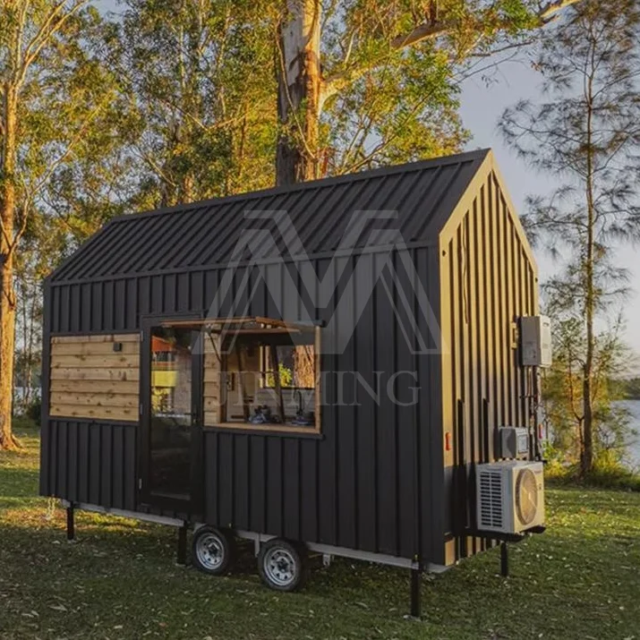 house trailer villa house moving tiny house on wheels