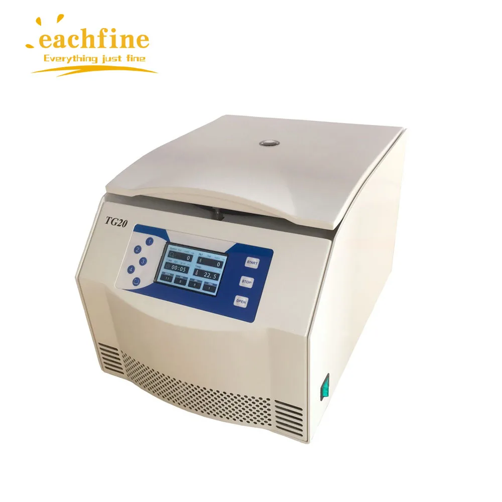 Table top LCD touch screen display high speed MAX 21000 rpm refrigerated centrifuge