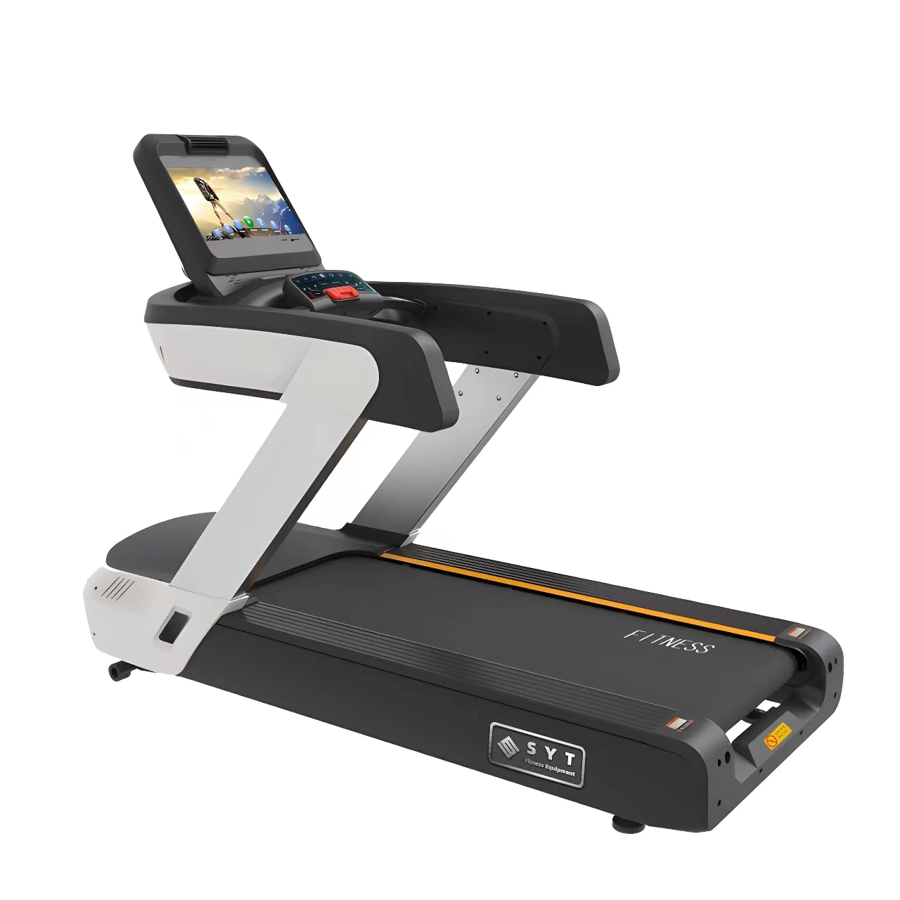 P1010 High Quality Commercial Treadmill Home Gym LCD Electric Speed Adjustment Foldable Cardio Fitness Equipment LED Running