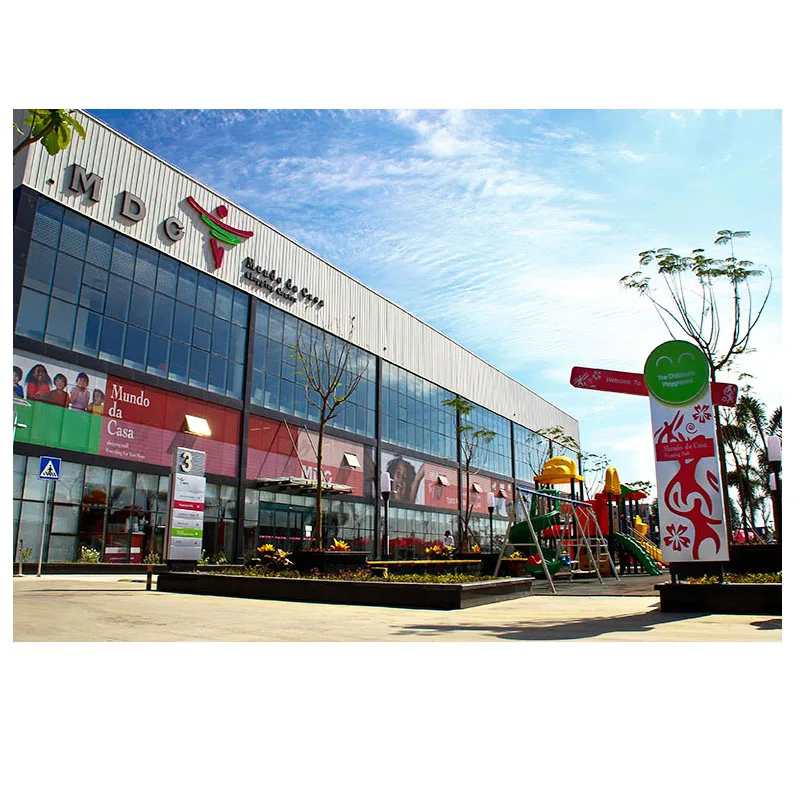 Hot sale in African countries Prefabricated  Steel Structure auto car producing industrial steel factory workshop