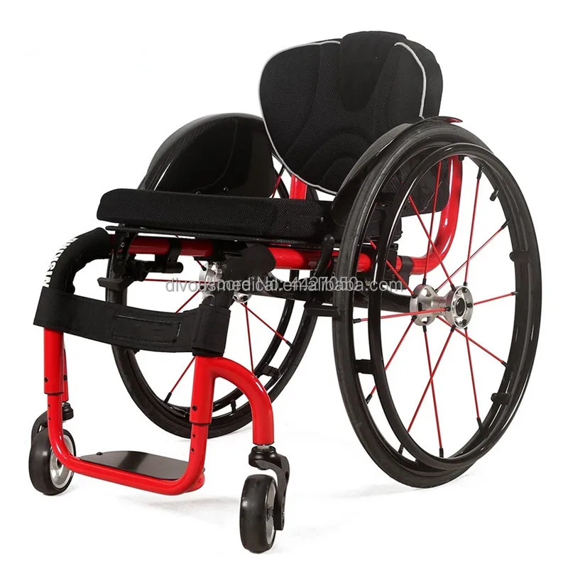 Best selling lightweight Quick-Disassembly Active sports wheelchair Mobility walk chairs manual wheelchair
