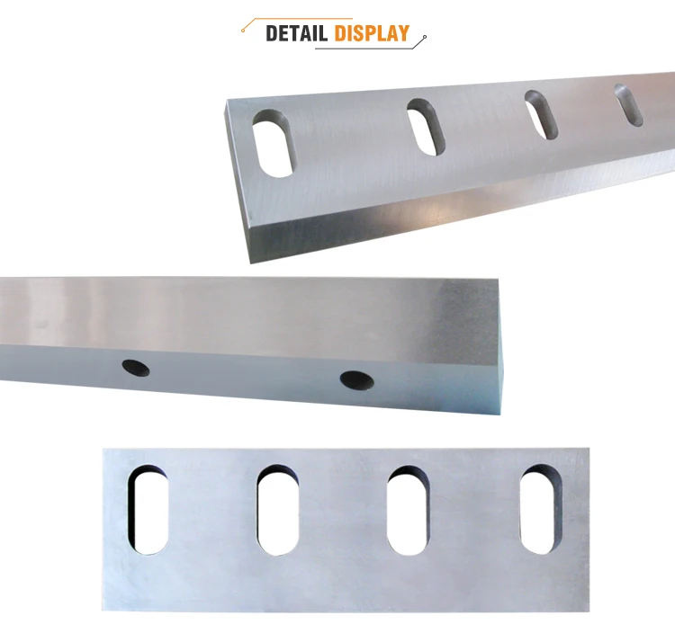 D2 Steel Waste Plastic Granulator Knives Plastic Recycling Knives