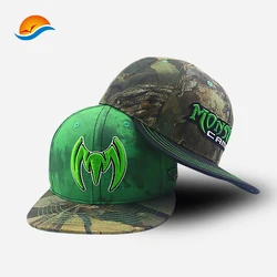 Custom 3D embroidery High Quality Fitted hip hop cap snapback hat