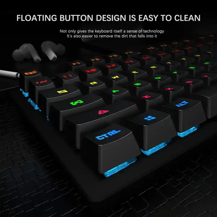 Профессиональная механическая клавиатура K550 с подсветкой USB 2 0 RGB-светодиодом 87 клавиш сертификация CE полная комплектация на