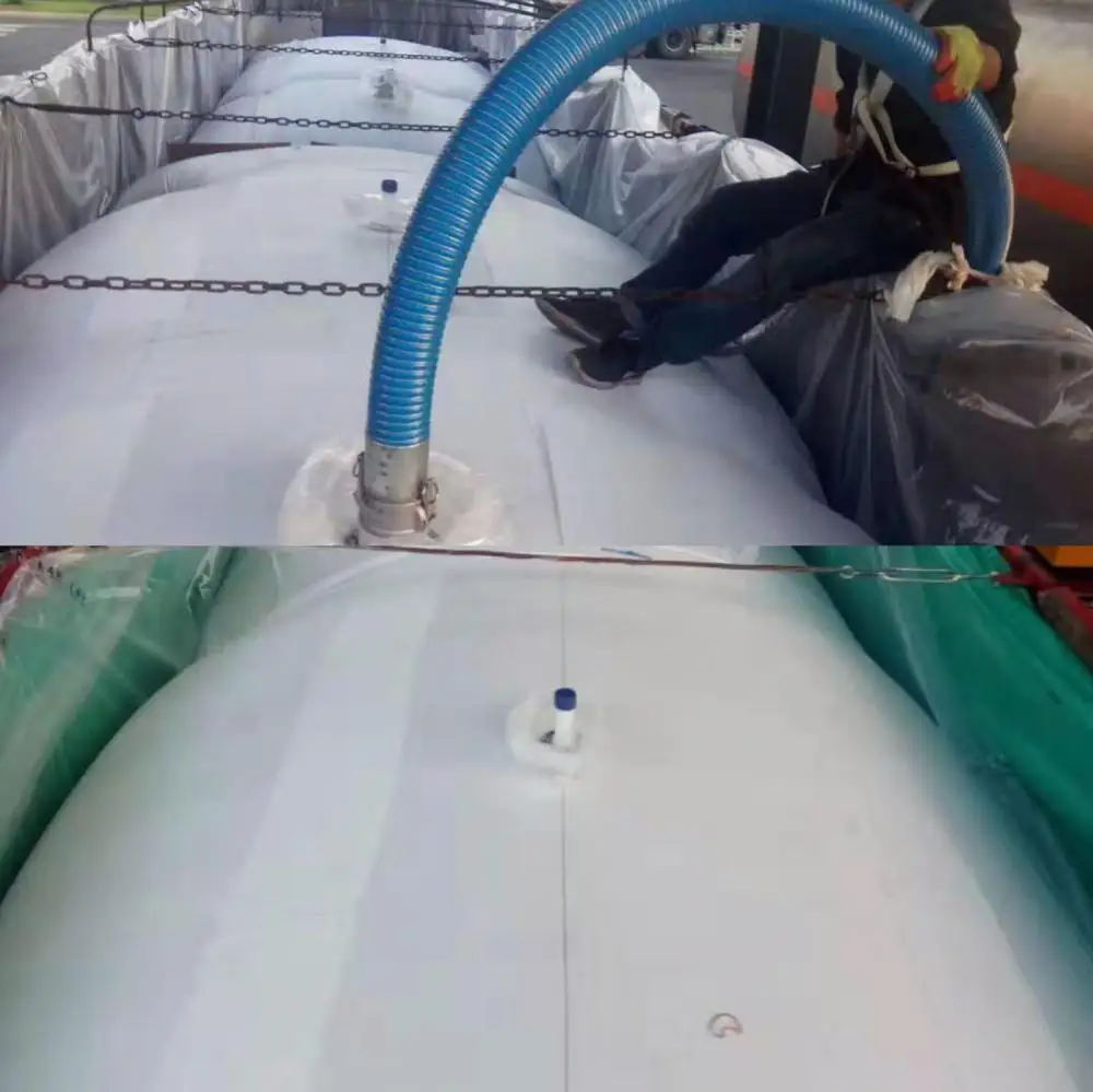 BV и ISO Сертификация насыпных жидких грузовиков трейлер Flexibags для транспортировки моторного дизельного масла