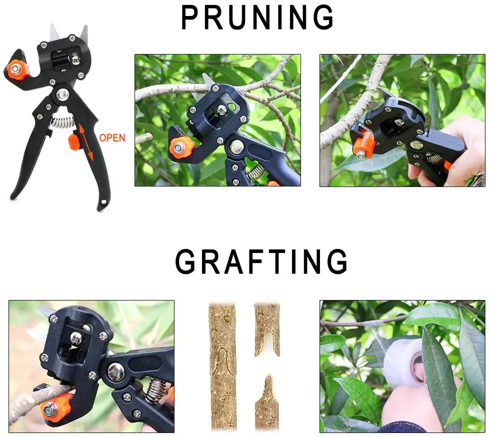 Branch Planting Pliers Garden Grafting Pruner Cutting Hand Tool Tools New Black Effortless Twig Hot