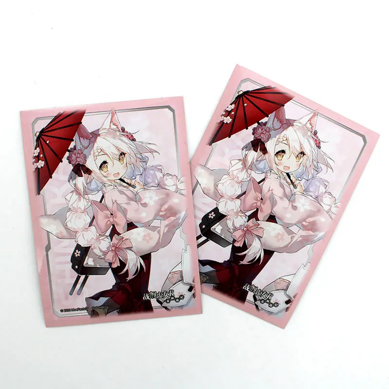 Art Printing Card Sleeves sleeve TCG MTG Yugioh Anime Trading Board Game PP Plastic Cards Deck Protector Cards Printer