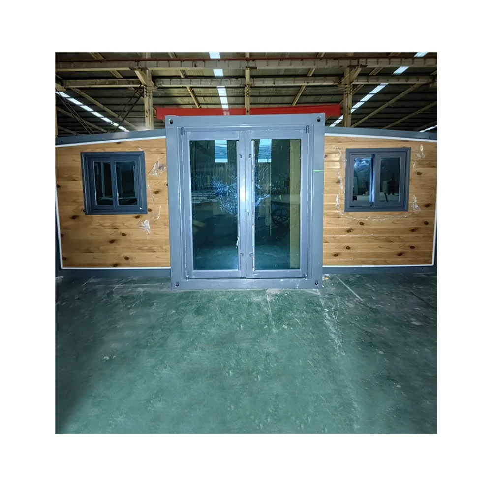 Portable Modular 2 Bedroom Container Wooden Prefab Flat Pack Mobile Foldable Homes House