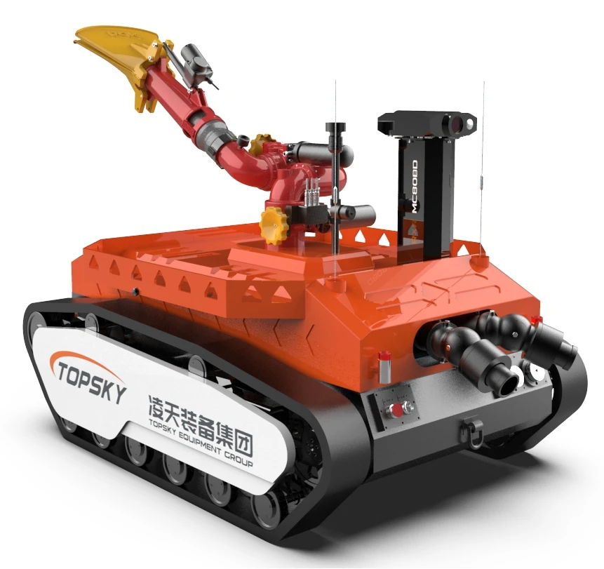 RXR-MC80BD explosion-proof fire extinguishing reconnaissance robot (3KW)
