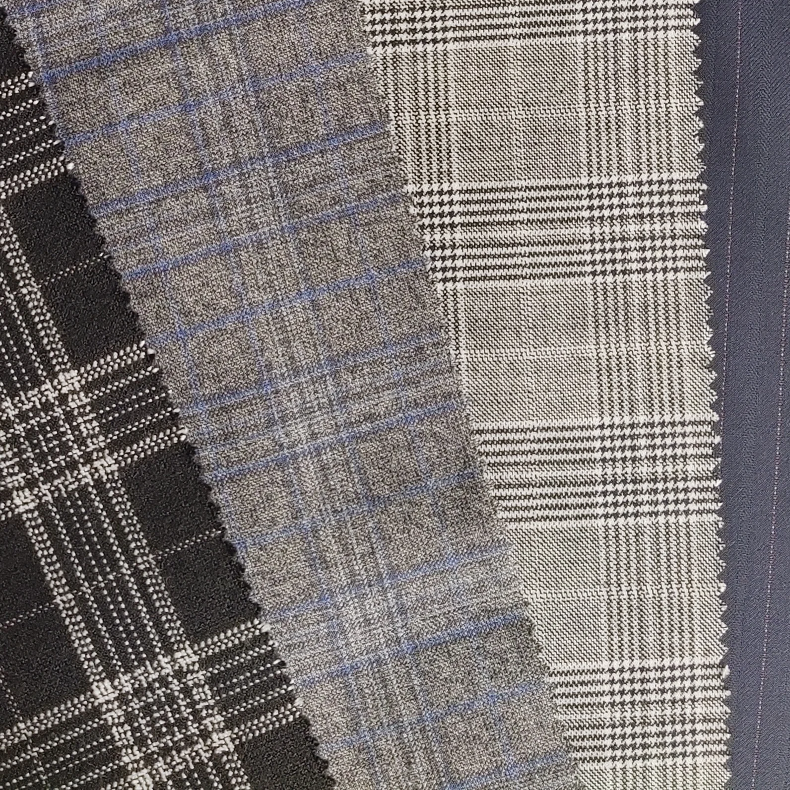 Good quality factory 70%wool and 30% poly worsted wool fabric with 100% safety