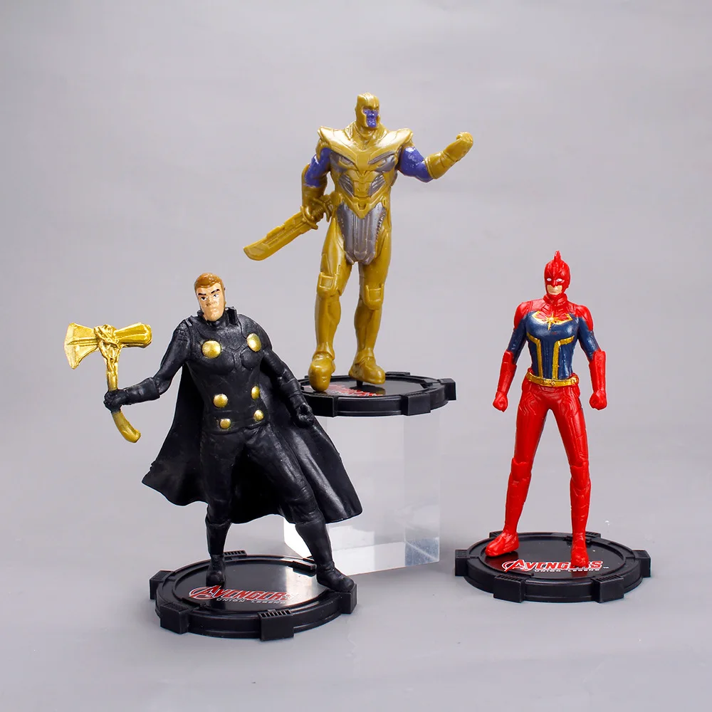10 шт./набор фигурки Marvel см