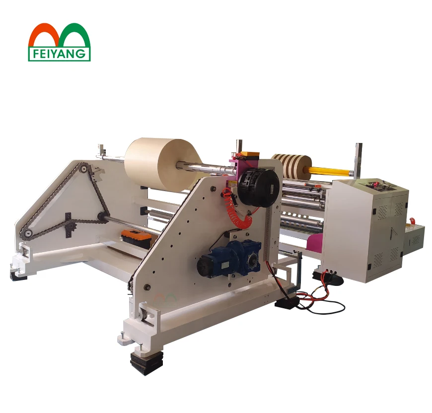 FY-1600 low cost paper slitter rewinder machine for cutting jumbo paper roll