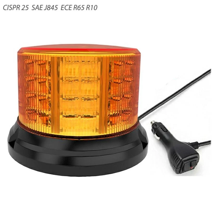 E-Mark SAE LED Strobe Light Beacon Vehicle Car Roof Top Hazard Warning Flash beacon Emergency Rotating Signal beacon