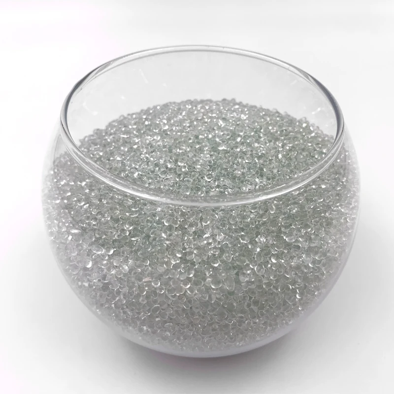 Swimming Pool Glass Filter Media Glass Pebbles Crushed Glass Beads