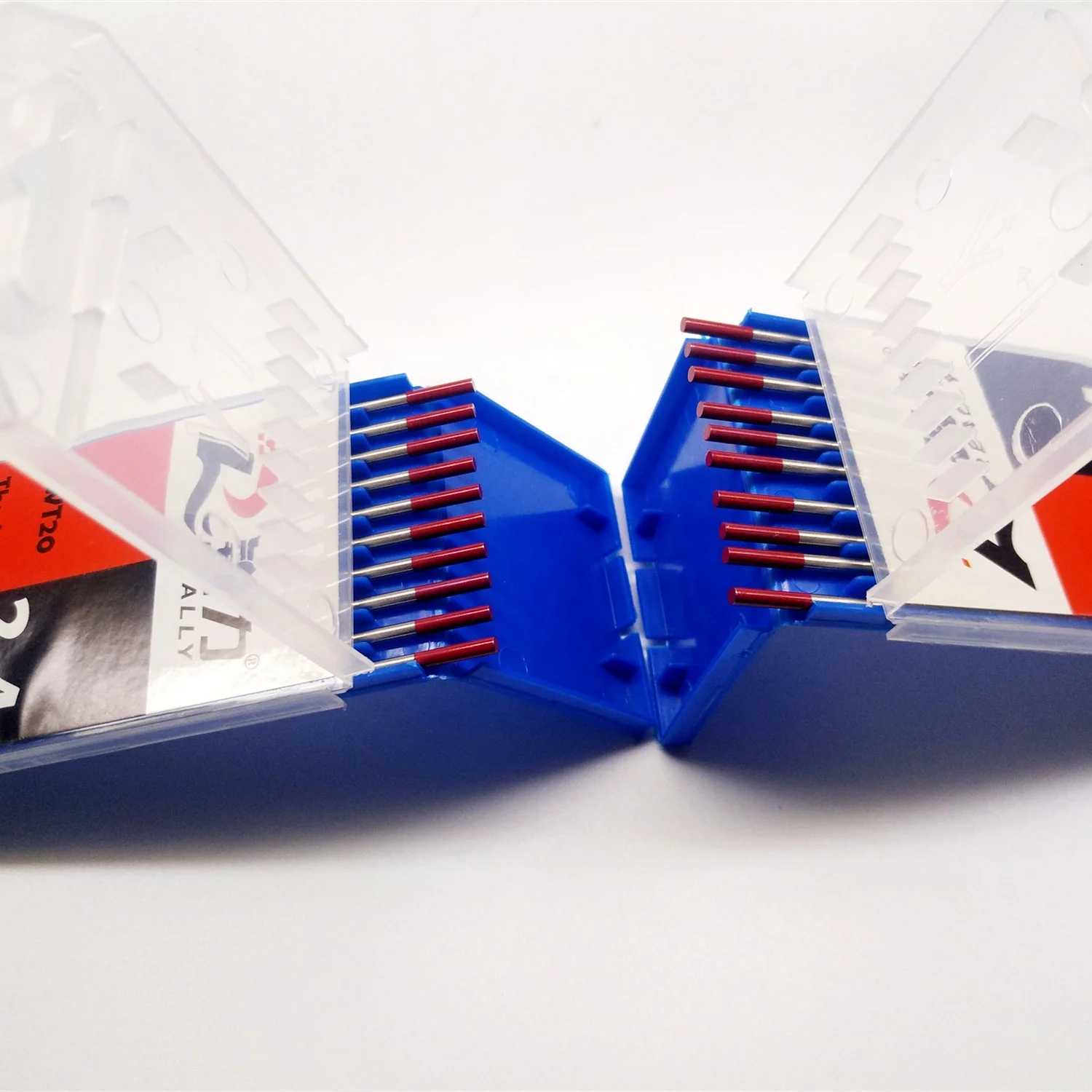 Сварочные электроды WT20, вольфрамовые электроды 3,2 мм x 150 мм (1/8 дюйма x 6 дюймов) для сварочных аппаратов Tig