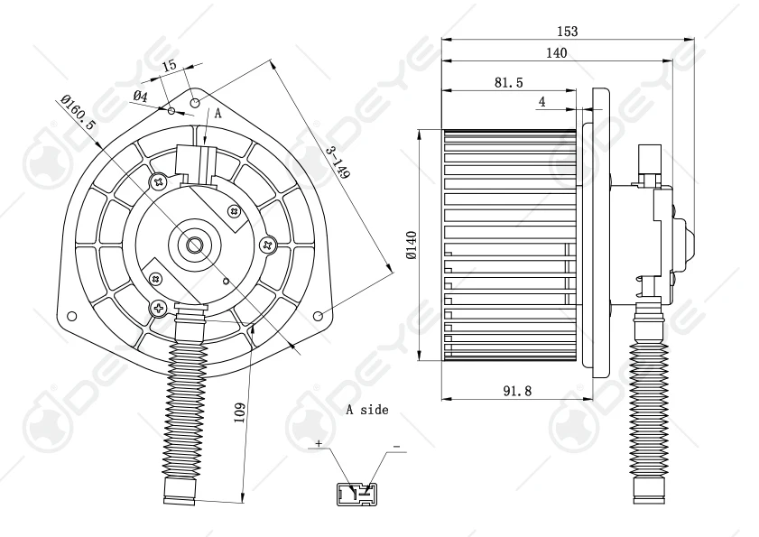 74250-64J12 74250-76K12 Csa431D207B Air Conditioner 12 Volt Car Blower Motor For Suzuki Grand Vitara