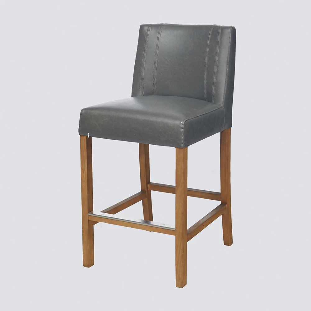 NS FURNITURE PU PV bar stool bar furniture high back bar chair recommended club furniture counter set elegant leather chair