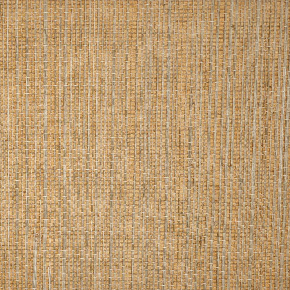Luxury Textured Bakery Brown Sisal Grasscloth Wallpaper Roll for Office Home Bedroom