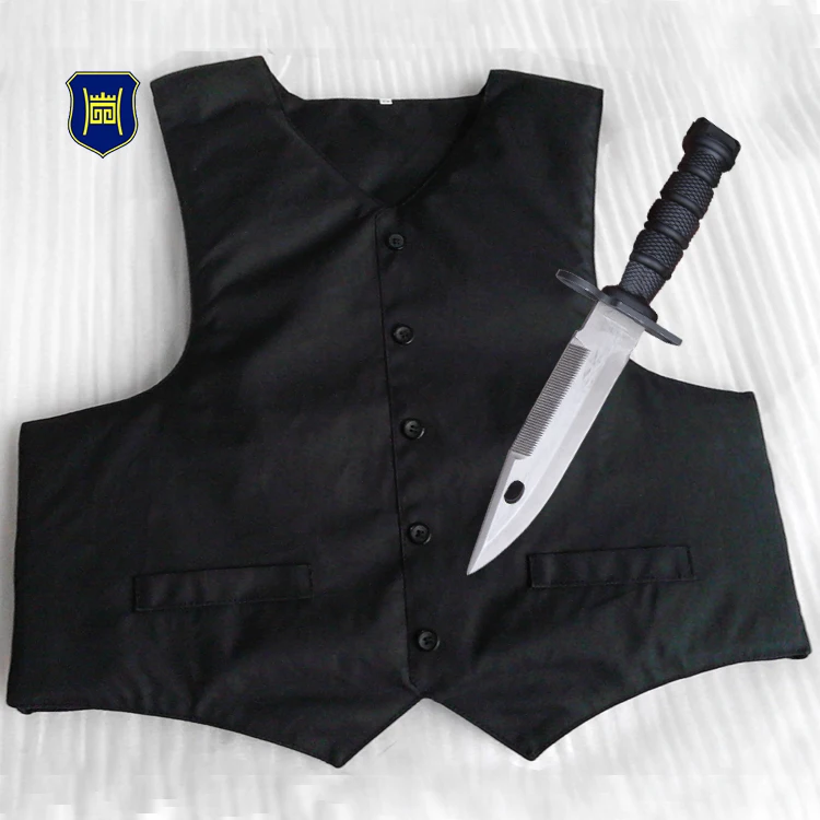 Soft Anti stab material plate/pan 4 concealable vest inner underwear in stab proof hoodie and stab proof vest/ clothing NIJ 24J
