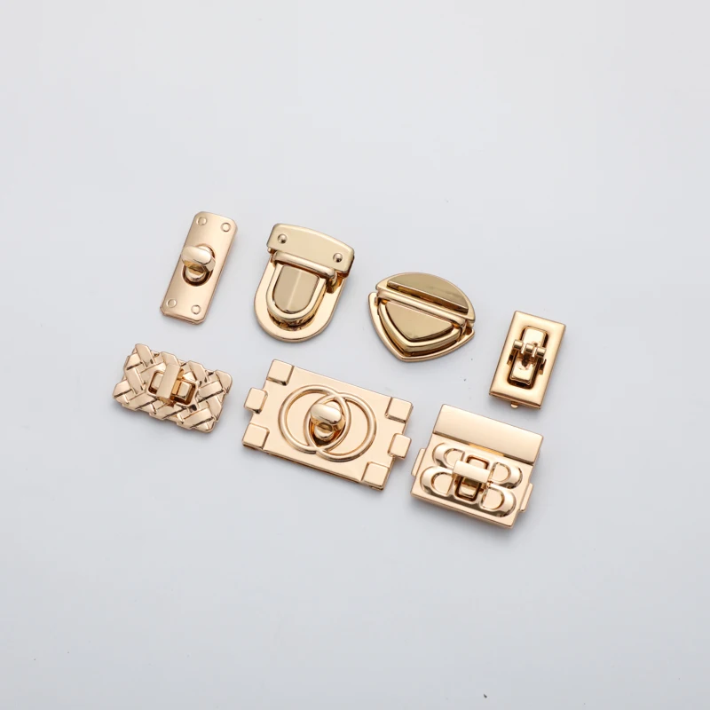 Good Quality Decorative metal lock bag twist lock turn lock For Bag Hardware Accessory