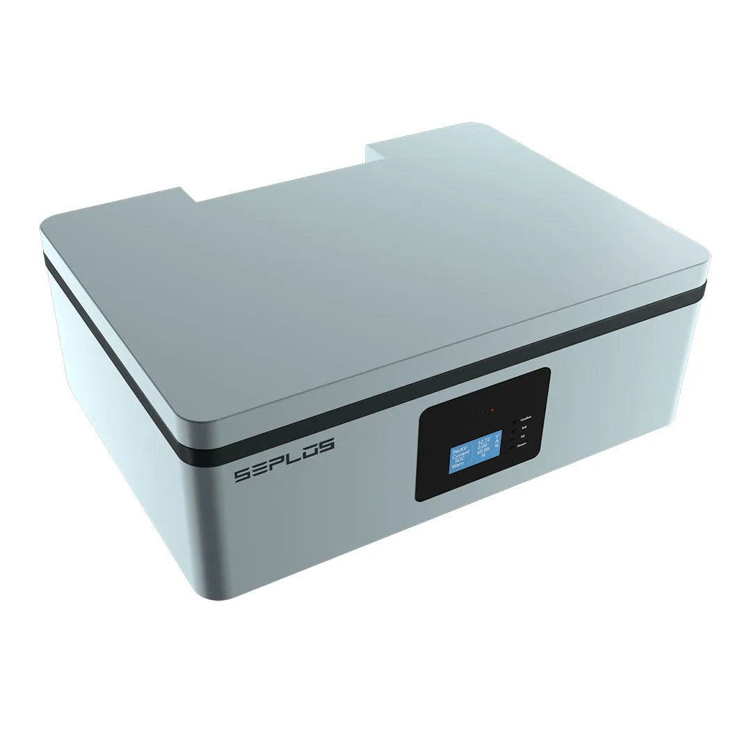 Seplos Factory Direct POLO-S 48V 100Ah 5KW Lifepo4  Wall-Mounted Lithium Battery Energy Storage Systems
