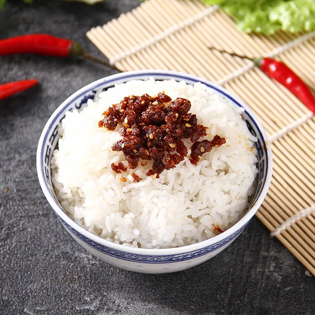 Professional Manufacture Cheap Chinese Fast Food Instant Beef Delicious Ready To Eat Spicy Diced Beef