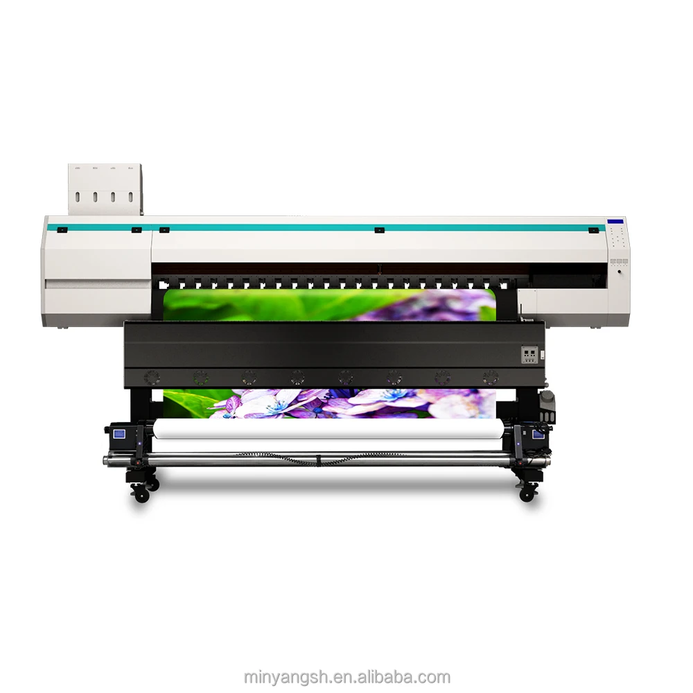CHALLENGER FY-1804MS I4 1.8M eco solvent printer digital vinyl flex indoor signage printing Inkjet Printer with 4 pcs I3200 E1