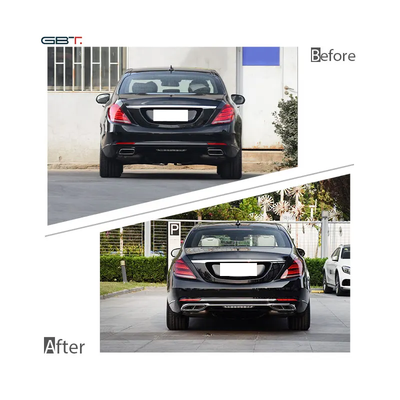 GBT Car Modification Accessories Upgrade Bumper Grilles Headlight Body Kit For 14-17 Mercedes S Class To Benz S M Model