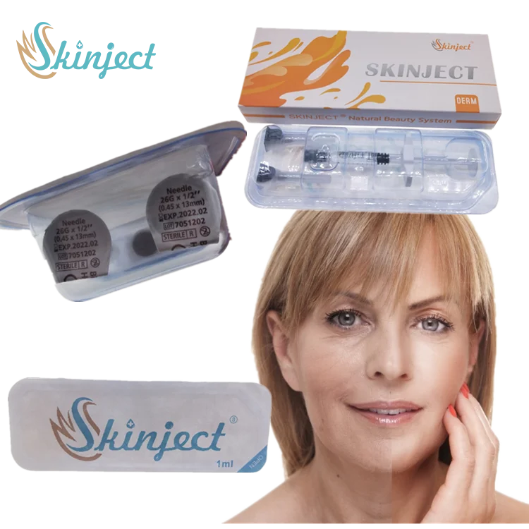 
Hyaluronic Acid 2ml Facial Dermal Filler Cross Linked Sodium Hyaluronate Price 