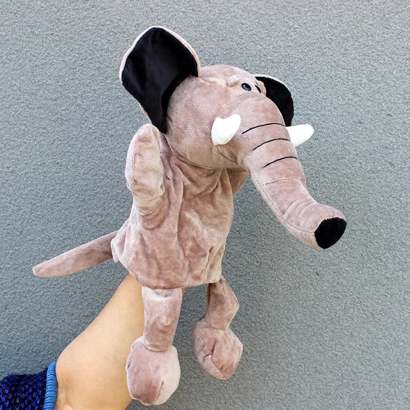 High quality hand puppet plush animal toys storytelling props parent-child interaction tools