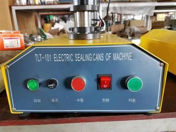 Semi automatic tin can sealing machine