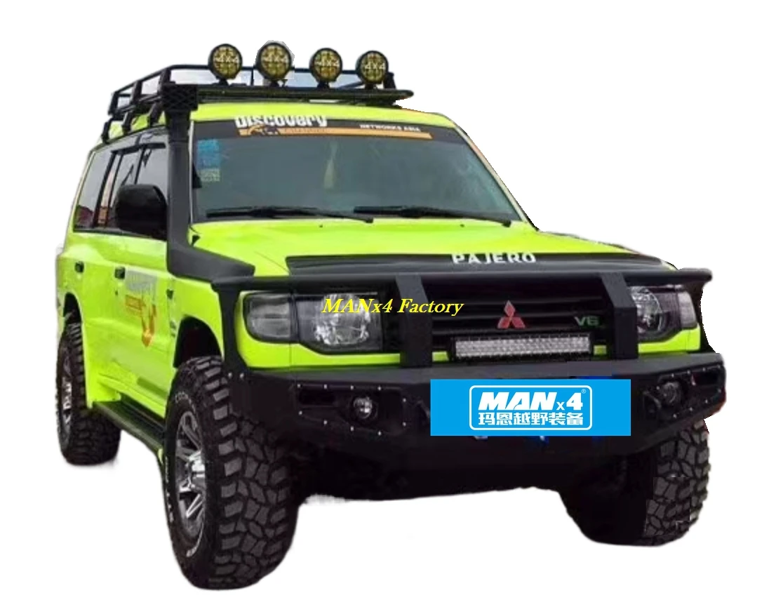 High Quality Front Bumper Steel Bull Bar For Pajero 2nd Gen v20 v30 v31