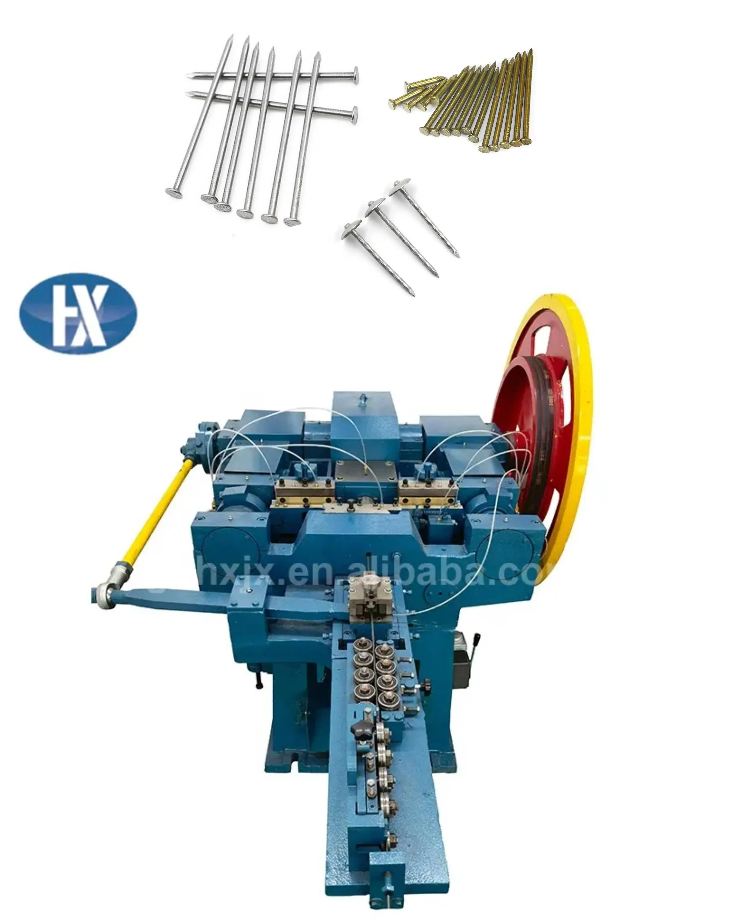 Spring pin making machine two-tip nail making machine rivet