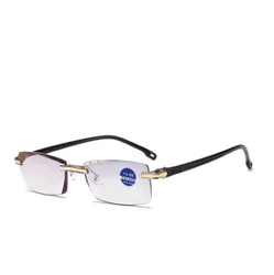 New fashion blue light blocking reading glasses with diamonds