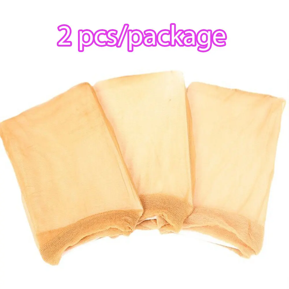 OEM Custom Package Invisible Hd Sheer Stocking Cap invisible Sheer Super hd ultra thin HD Wig Cap