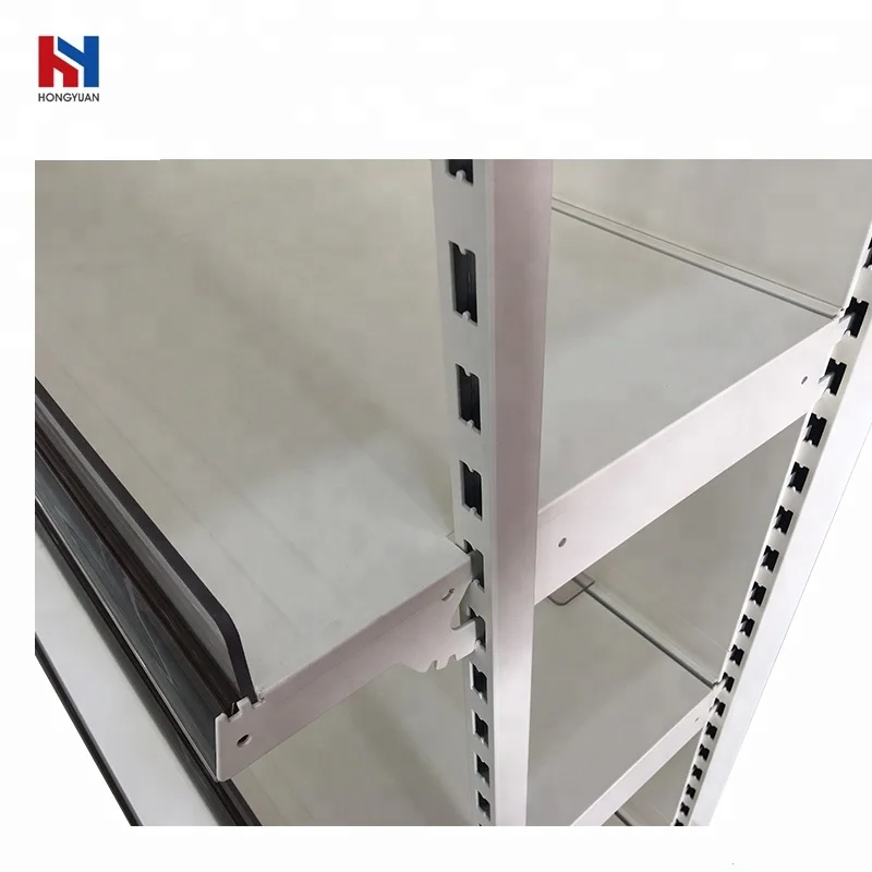 Hot selling retail shop supermarket gondola rack display shelving