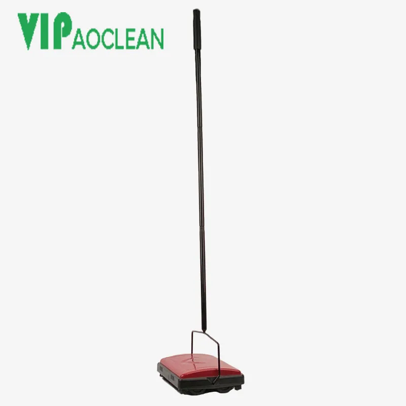 VIPaoclean Carpet Floor Sweeper Cleaner Hand Push Automatic Broom
