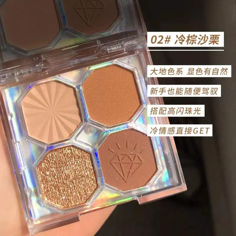 2024 clear palette eyeshadow  cheap eyeshadow vegan eyeshadow free sample