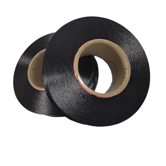 Best seller black spandex extra black fabric black spandex yarn