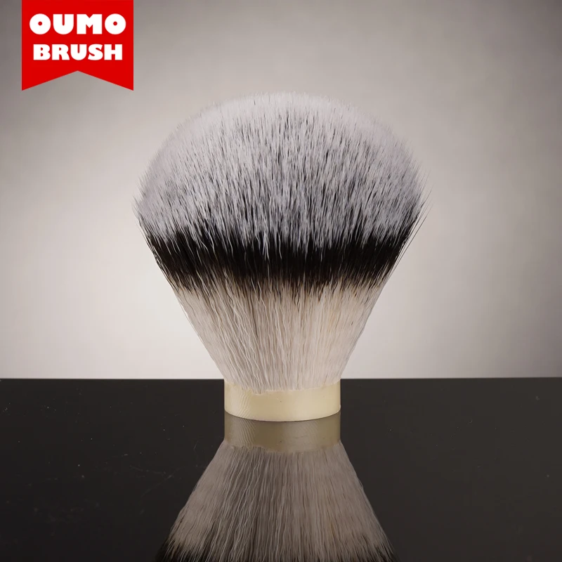 OUMO BRUSH - Factory direct supply new 3 color synthetic hair knot  shaving brush knot low MOQ