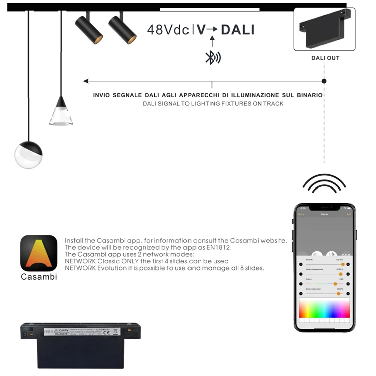LEDOUX Commercial Aluminum 48V Track Lamp Rail 3W 8W 10W 15W 20W 30W LED Magnetic Track Light