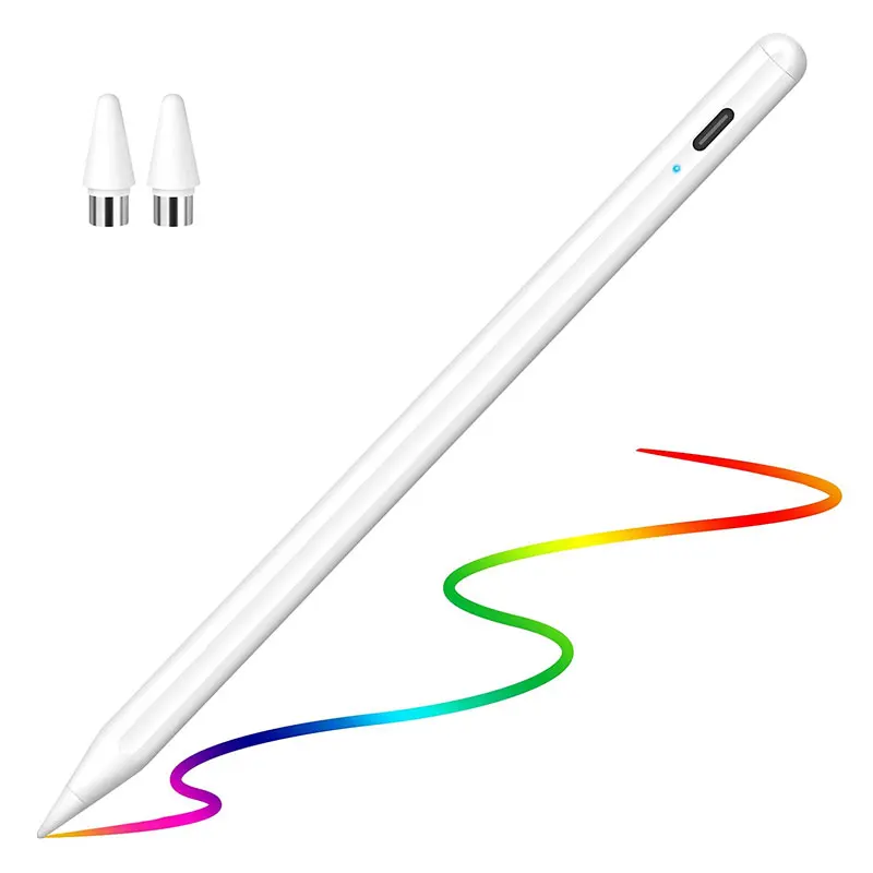 Iphone / Tablet Universal Capacitive Stylus Pen Touch Screen Pen for Ipad Luxury Aluminum Ce Laser Logo Lenovo Tablet 10 Hours